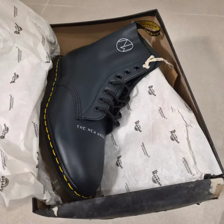 [BUNJANG] Undercover x Dr. Martens Navy Boots UK7 / 언더커버 x 닥터마틴 네이비 부츠 UK7