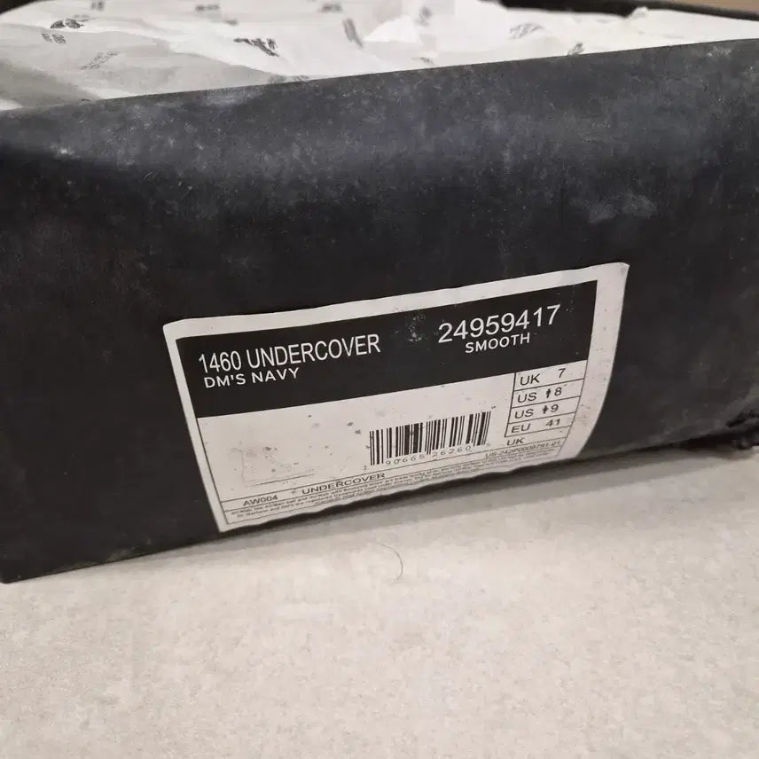 [BUNJANG] Undercover x Dr. Martens Navy Boots UK7 / 언더커버 x 닥터마틴 네이비 부츠 UK7