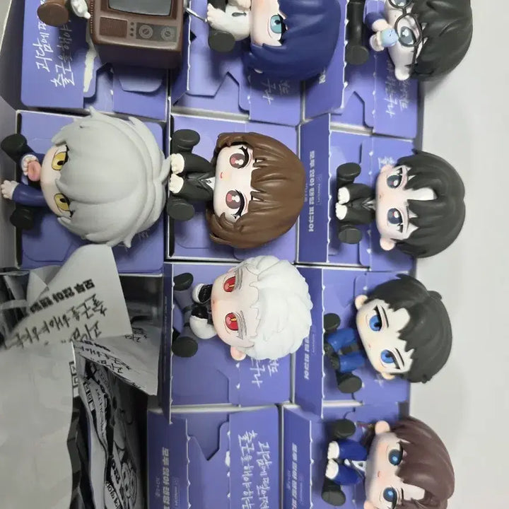 [BUNJANG] 괴담출근 모두앉아 피규어 일괄(백사헌 제외, 히든솔음 포함) / 괴담출근 모두앉아 피규어 일괄(백사헌 제외, 히든솔음 포함)