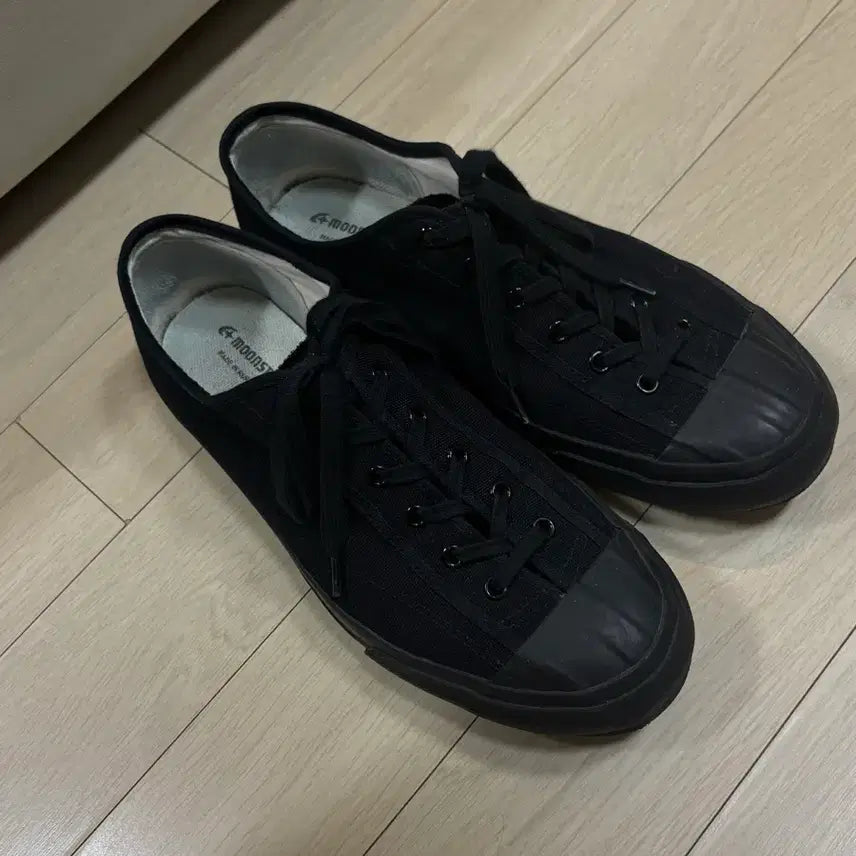 [SOLD OUT] 문스타 짐클리식 올블랙 캔버스화