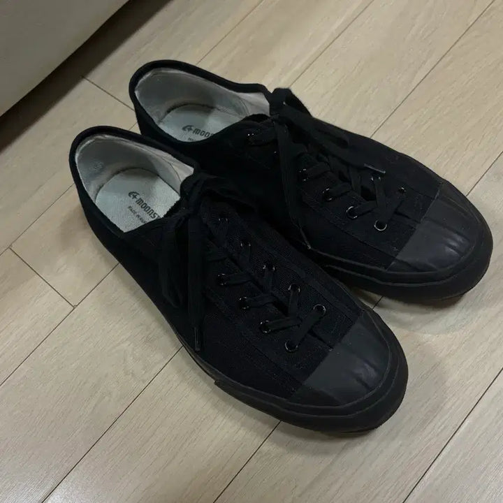 [SOLD OUT] 문스타 짐클리식 올블랙 캔버스화