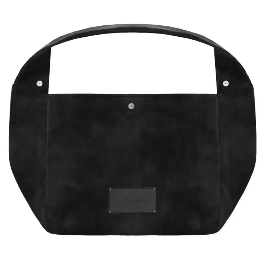 [BUNJANG] Trimming Bird Suede Leather Wide Big Bag / 트리밍버드 스웨이드 매트 레더 와이드 빅백