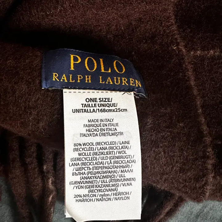 [BUNJANG] Polo Wool Muffler / 폴로 울 머플러