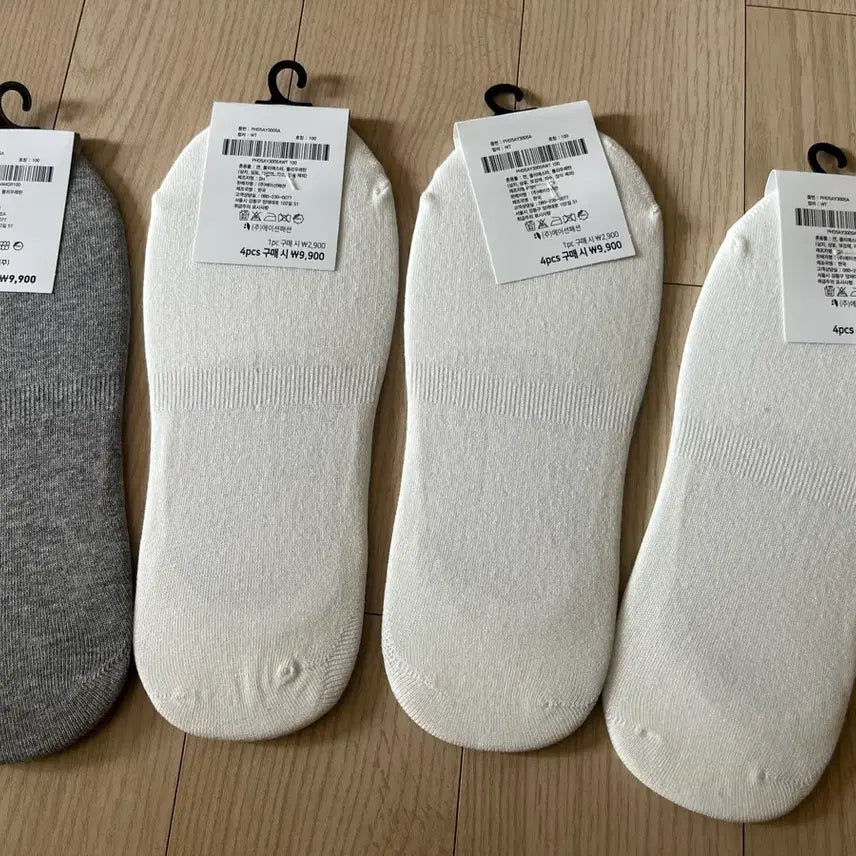 [BUNJANG] Polo Ralph Lauren Fake Socks 4-Pack + Eider Sports Socks 2-Pack / [새상품] 폴햄 페이크삭스4개+아이더 스포츠양말2개