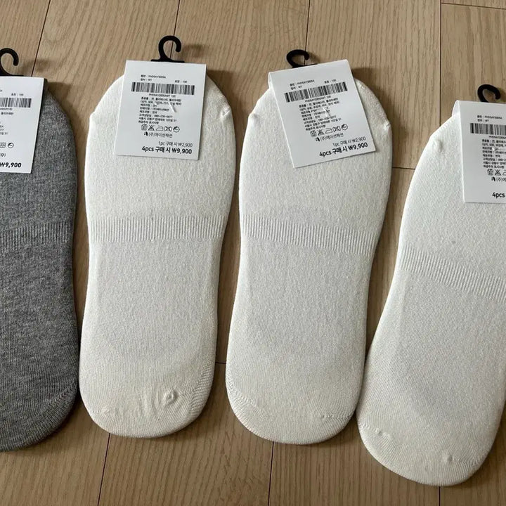 [BUNJANG] Polo Ralph Lauren Fake Socks 4-Pack + Eider Sports Socks 2-Pack / [새상품] 폴햄 페이크삭스4개+아이더 스포츠양말2개