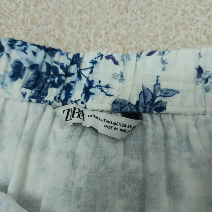 [SOLD OUT] (M-L)자라 여성 롱 맥시 스커트 플라워 패턴 W3090