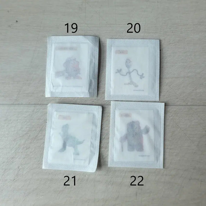 [BUNJANG] Starbucks Toy Story Unopened Sticker Set / (20여종) 스타벅스 토이스토리 띠부씰 미개봉 스티커