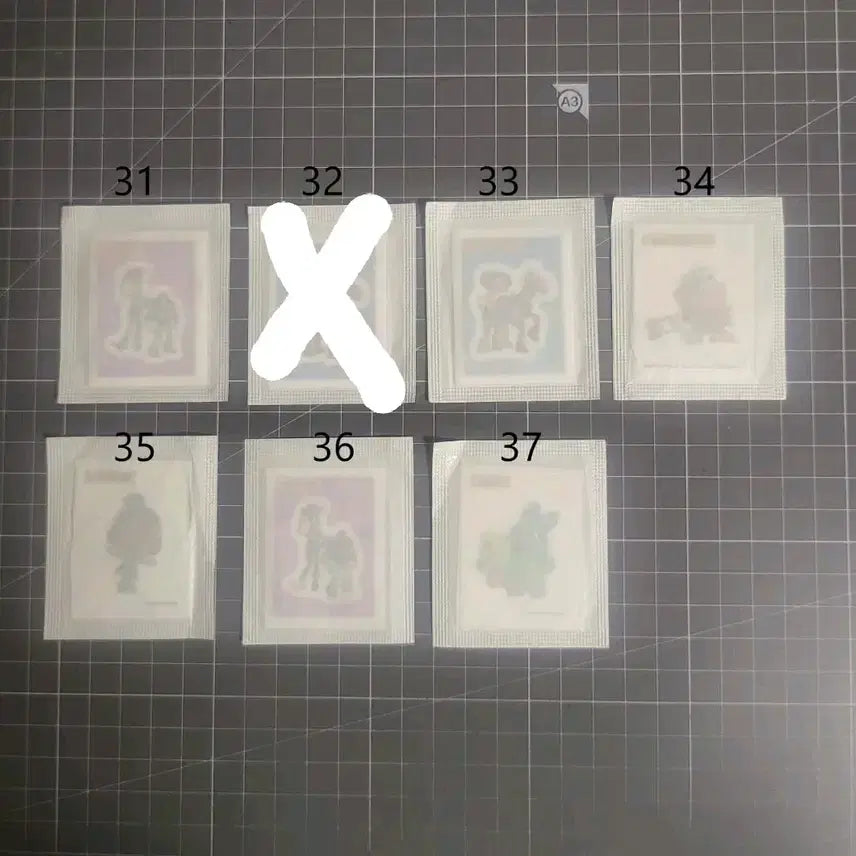 [BUNJANG] Starbucks Toy Story Unopened Sticker Set / (40여종) 스타벅스 토이스토리 띠부씰 미개봉 스티커