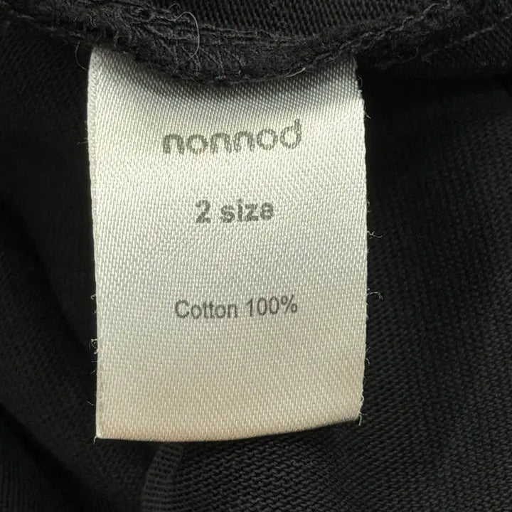 [SOLD OUT] NONNOD 논노드 소프트 드링크 반팔티 워시드 블랙 2