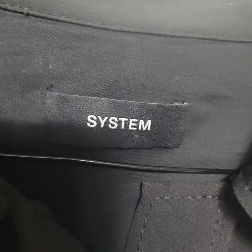 [BUNJANG] System Black Gold Button Detail Dress / 한섬 시스템 원피스