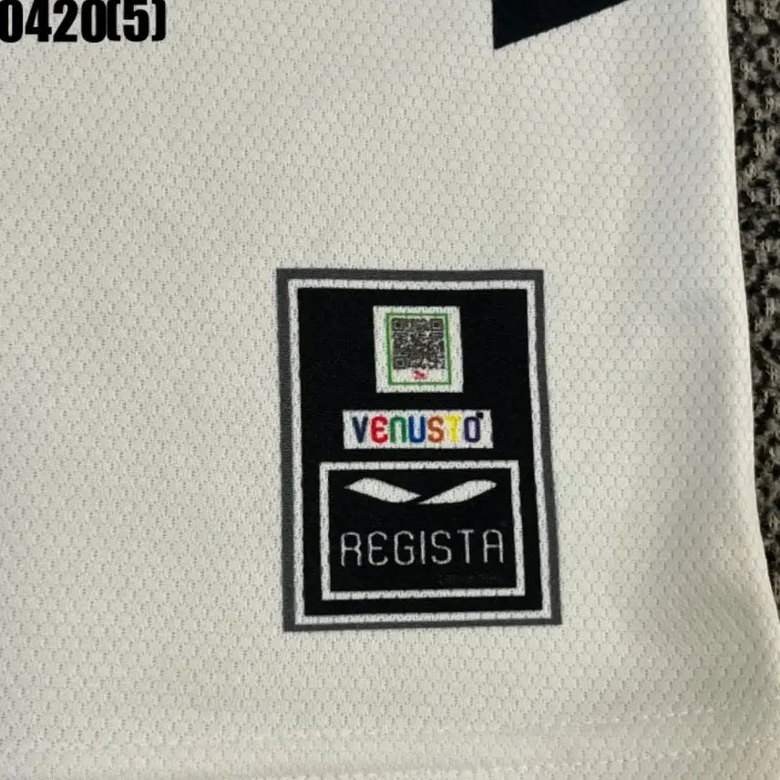 [BUNJANG] REGISTA Printed Short Sleeve T-shirt / REGISTA 레지스타 반팔 티셔츠l 실측s 0420