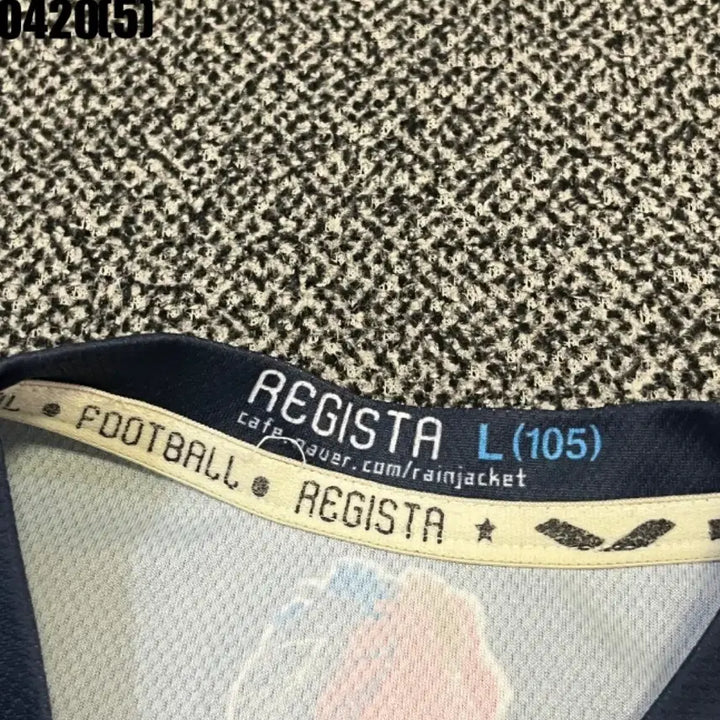 [BUNJANG] REGISTA Printed Short Sleeve T-shirt / REGISTA 레지스타 반팔 티셔츠l 실측s 0420