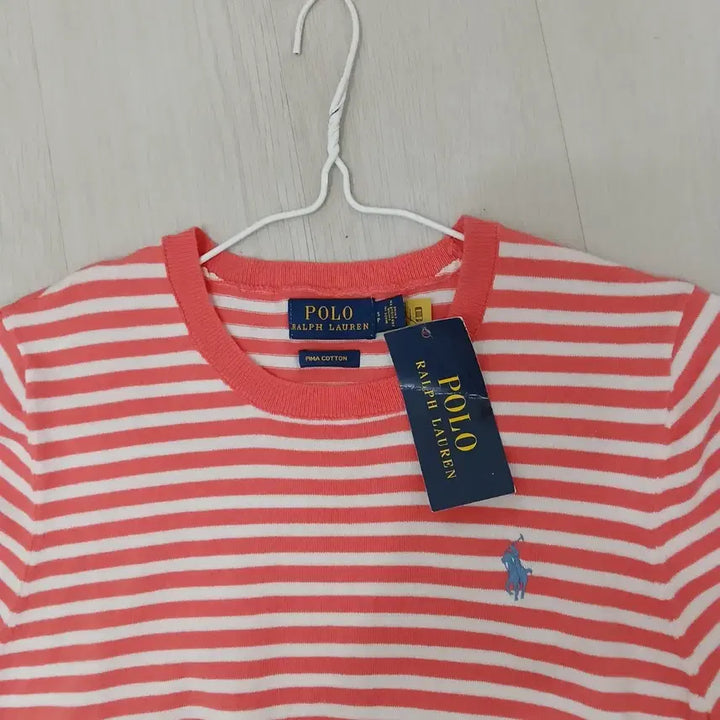 [SOLD OUT] (미사용)폴로 랄프로렌 스트라이프 반팔 니트 55