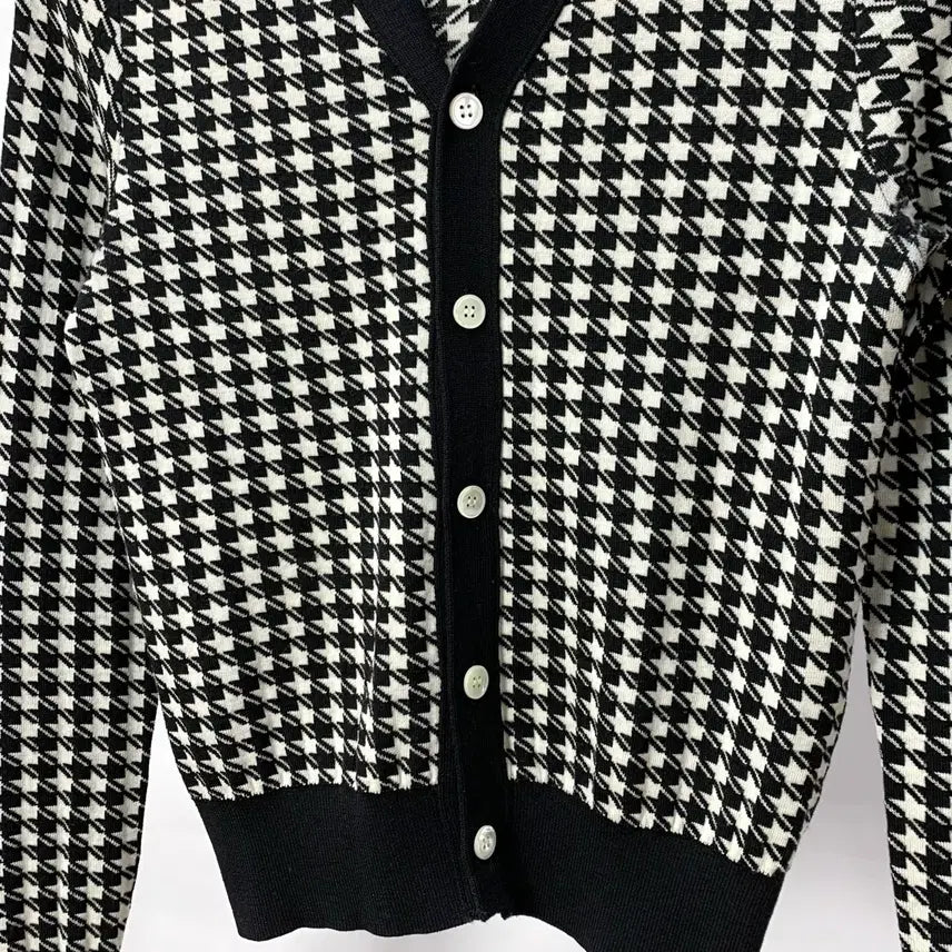 [BUNJANG] Comme des Garçons Houndstooth Cardigan / 꼼데가르송 하운드투스 가디건