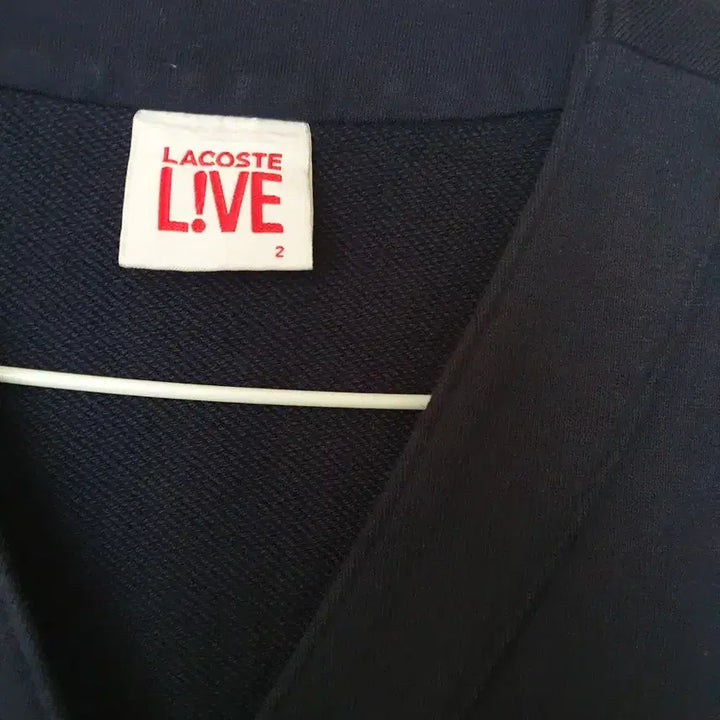 [BUNJANG] Lacoste Live Navy Cotton Cardigan (Men&