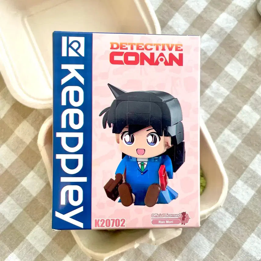 [BUNJANG] Keyplace Detective Conan Ran Mouri Block Figure (Sealed) / (새상품,미개봉) 키플레이 명탐정 코난 유미란 블록 피규어