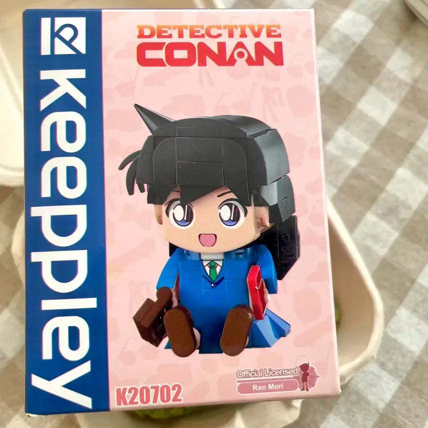 [BUNJANG] Keyplace Detective Conan Ran Mouri Block Figure (Sealed) / (새상품,미개봉) 키플레이 명탐정 코난 유미란 블록 피규어