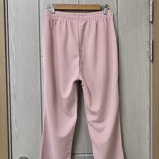 [BUNJANG] NERDY Logo Tape Track Pants Pink S / NERDY새상품)  널디 로고 테이프 트랙 팬츠 핑크 S(66~날씬77)