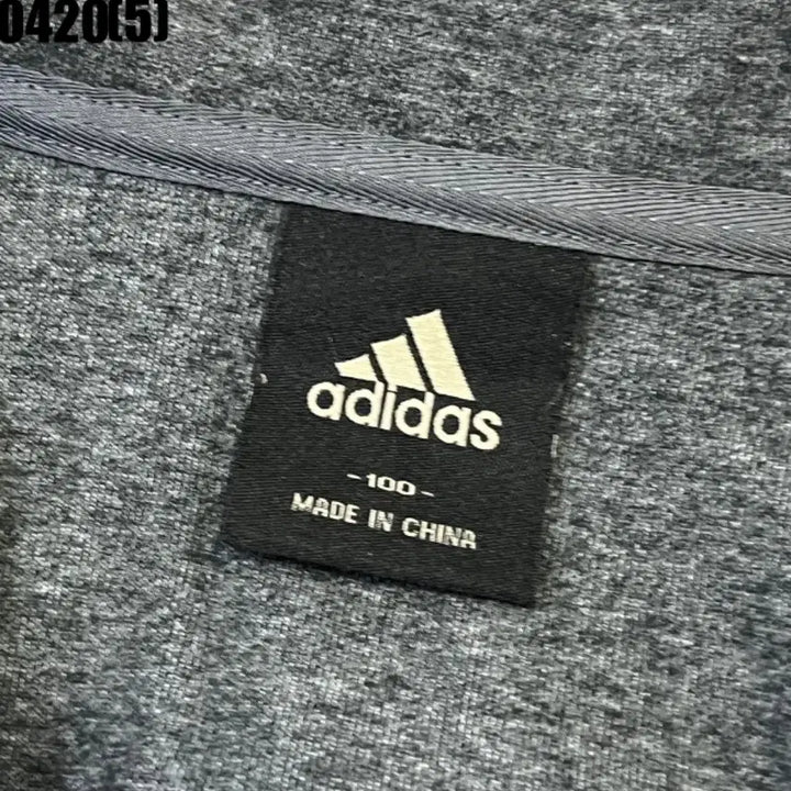 [BUNJANG] Adidas Gray Zip-up Jacket 100 / 아디다스 그레이 집업 자켓100 0420
