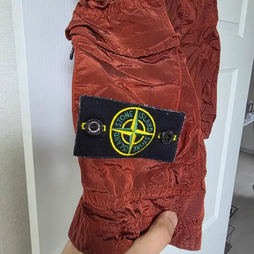 [BUNJANG] Stone Island Nylon Patch Shorts / 스톤아일랜드 나일론 와펜 반바지