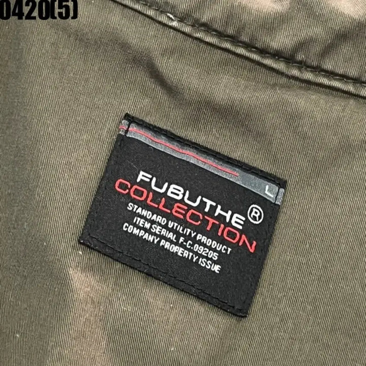 [BUNJANG] Fubu Khaki Green Parka Jacket / 후부 푸부 카키색 야상 스타일 점퍼l 0420