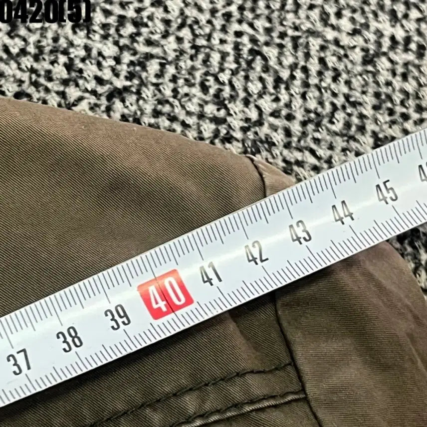 [BUNJANG] Fubu Khaki Green Parka Jacket / 후부 푸부 카키색 야상 스타일 점퍼l 0420
