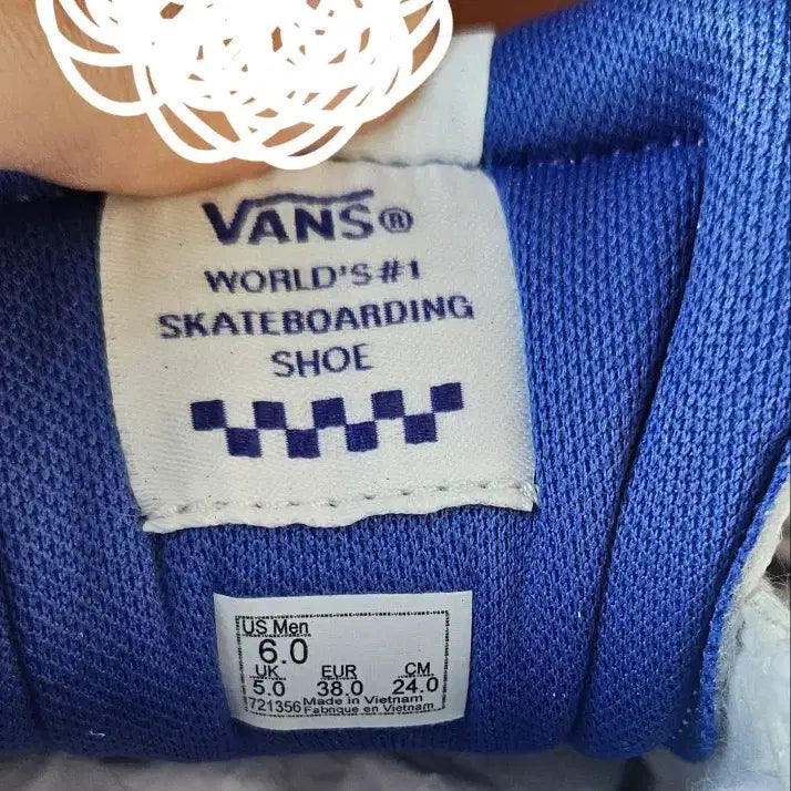 [SOLD OUT] [NEW] Vans Skate Mixxa White/Light Blue