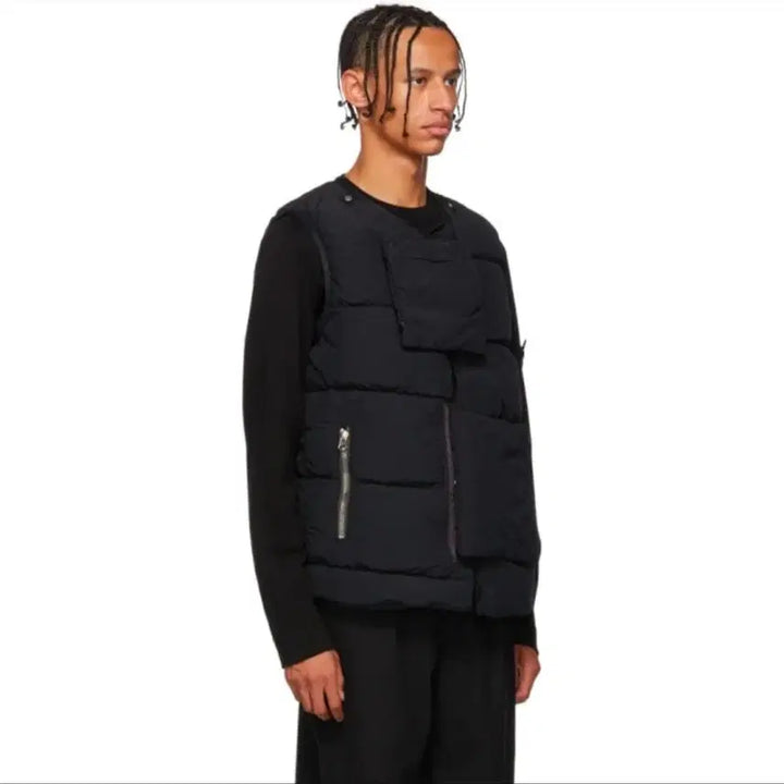 [BUNJANG] Stone Island Shadow Project Naslan Scarabeo Padded Vest / 스톤아일랜드 쉐도우프로젝트 나슬란 스카라베오 패딩 조끼