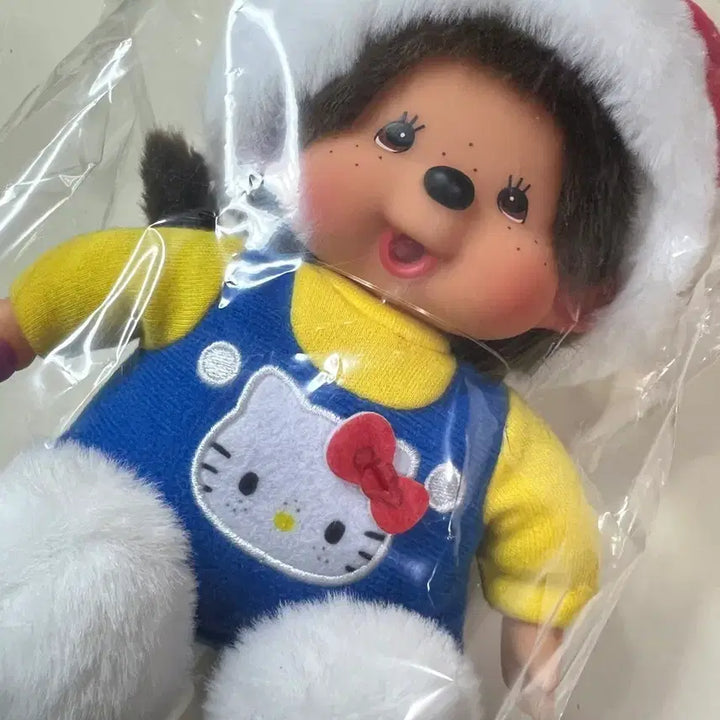 [BUNJANG] Monchhichi Hello Kitty Limited Edition Doll / 몬치치 헬로키티 한정판 인형
