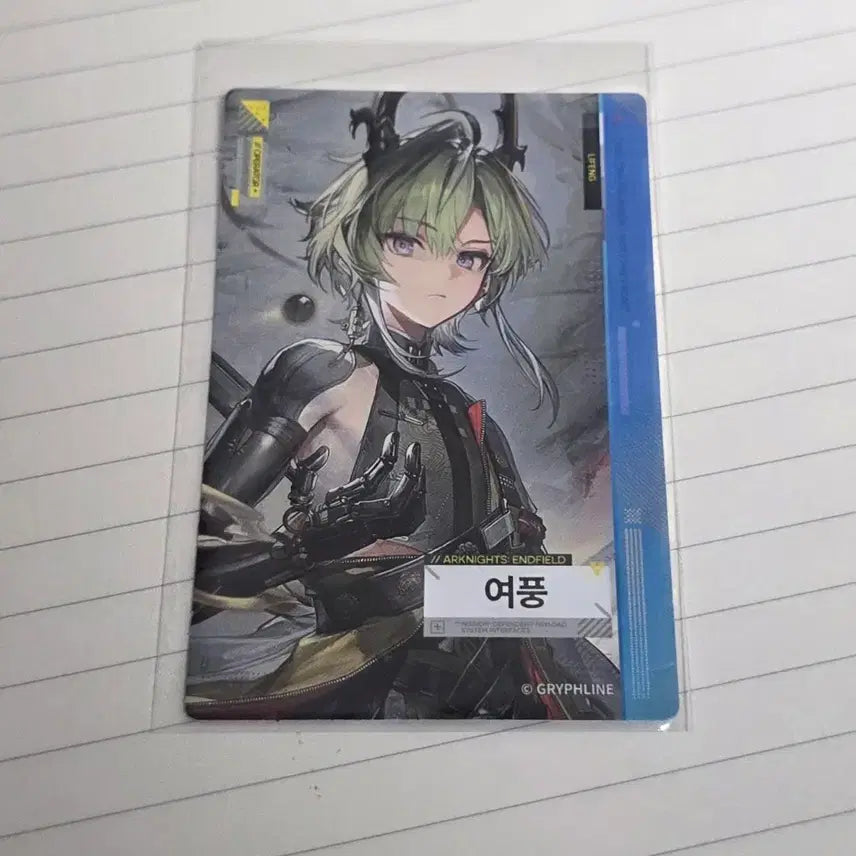 [SOLD OUT] 엔드필드 여풍 포토카드