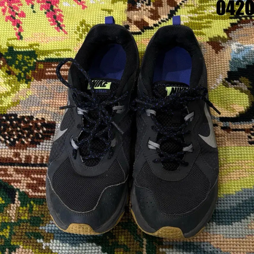 [BUNJANG] Nike Wild Trail Black Running Shoes 280mm / 나이키 와일드 트레일 블랙 운동화 280