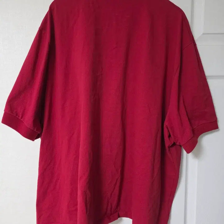 [BUNJANG] MJD Oversized Polo Burgundy L / MJD 오버사이즈 폴로 버건디 L
