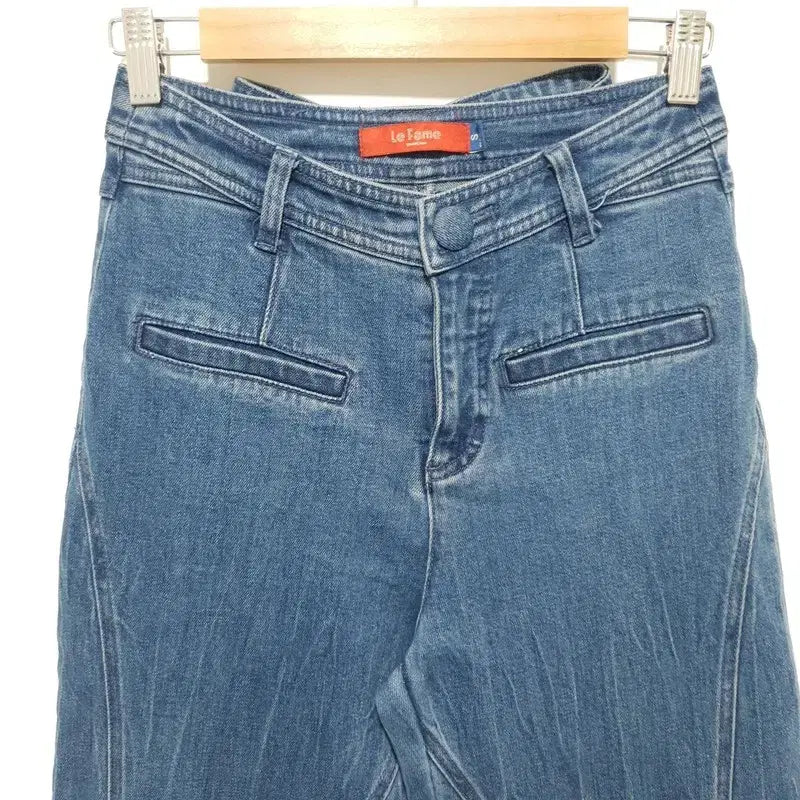 [BUNJANG] Denim Pants with Back Ribbon / 백리본 데님 팬츠 S_M2020