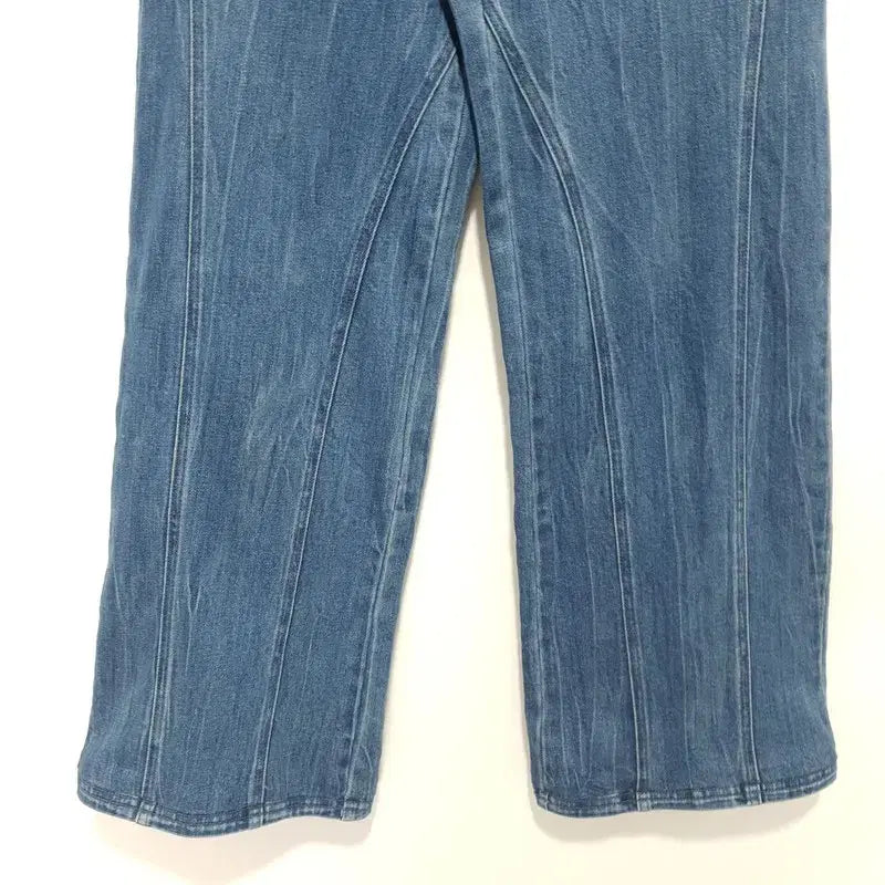 [BUNJANG] Denim Pants with Back Ribbon / 백리본 데님 팬츠 S_M2020