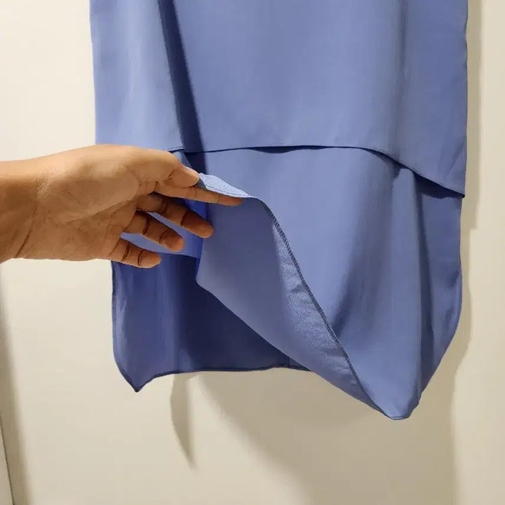 [BUNJANG] Leshop Sleeveless Asymmetrical Long Sleeve Top Size 55 / 르샵 민소매 언발 롱슬리브 55사이즈