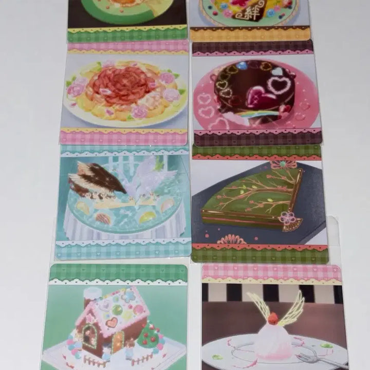 [BUNJANG] Dream Party Patissiere Dessert Coaster 8 Types Bundle Set / 꿈빛파티시엘 디저트코스터 8종 일괄