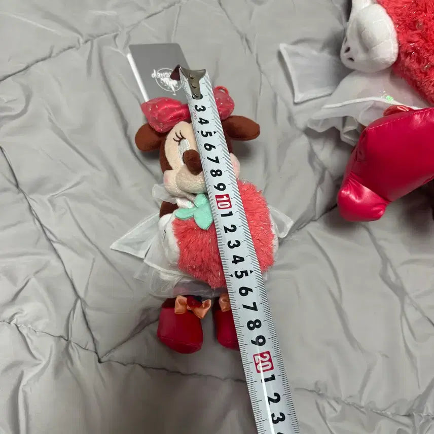 [BUNJANG] Disney Strawberry Series Minnie Mouse Plush Doll/Keyring / 신상 디즈니 딸기시리즈 미니마우스 인형/키링