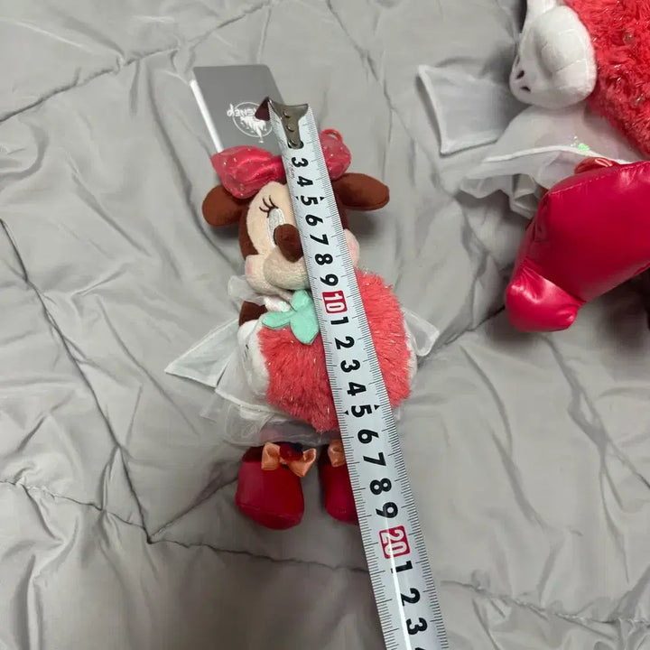 [BUNJANG] Disney Strawberry Series Minnie Mouse Plush Doll/Keyring / 신상 디즈니 딸기시리즈 미니마우스 인형/키링