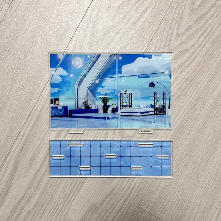 [BUNJANG] PLAVE Anifplus Yejun Room Acrylic Diorama / 플레이브 애니플러스 예준룸 아크릴 디오라마