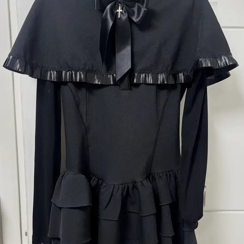 [BUNJANG] Muggle Studio Gothic Lolita Mini Dress / muggle studio 고스로리 고딕 미니 원피스