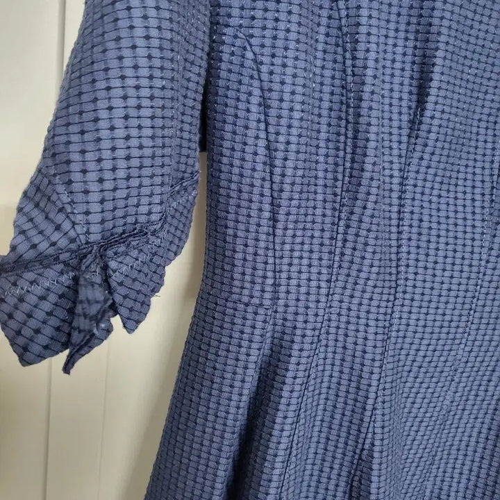 [BUNJANG] Misha Navy Flare Midi Dress / 미샤 네이비 플레어 원피스