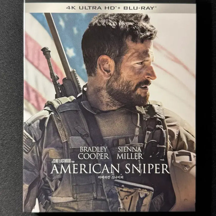 [BUNJANG] American Sniper 4K UHD+BD Limited Edition Blu-ray / [4K 블루레이] 아메리칸 스나이퍼 (2Disc, 4K UHD+BD 초도
