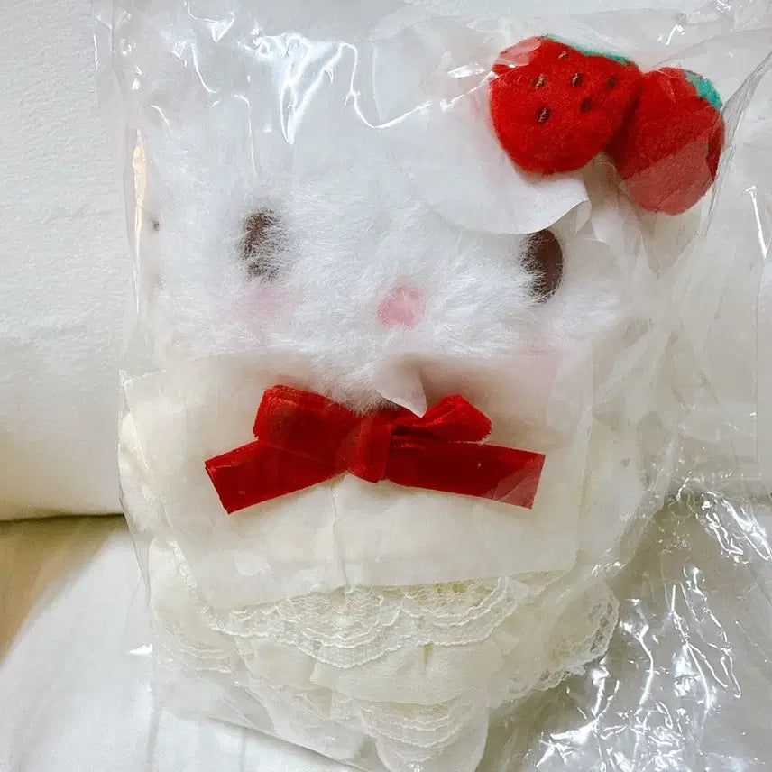 [BUNJANG] Sanrio Shortcake Mascot Kitty &amp; My Melody Bundle Set / 산리오 쇼트케이크 마스코트 (키티 &amp; 마이멜로디) 일괄판매 (완벽한 개체