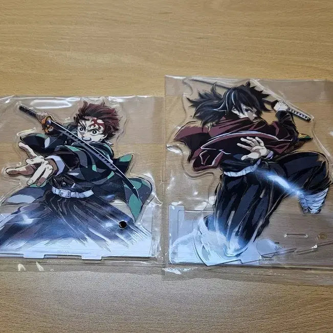 [BUNJANG] Demon Slayer: Mugen Train Arc Endroll Webshop Kuji C107 Tanjiro &amp; Giyu C Prize Acrylic Stand / 귀멸의 칼날 무한성편 엔드롤 웹샵 쿠지 C107 탄지로 기유 C상 아크릴