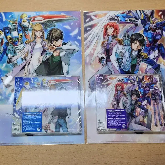 [BUNJANG] Gundam Wing Tumix 30th Anniversary Album Bundle Set (Includes Bonus) / 건담W 건담윙 투믹스 30주년 음반 2점 일괄 (특전 포함)