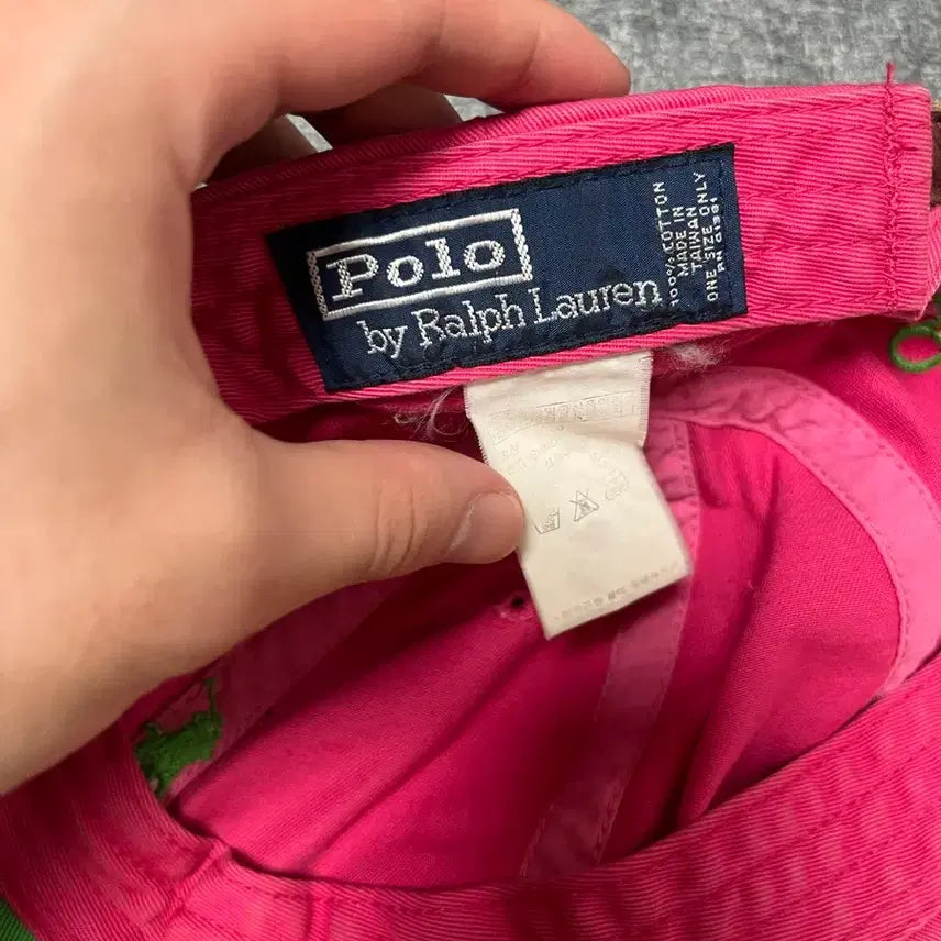 [BUNJANG] Polo Vintage Ball Cap Leather Tab / 폴로 빈티지볼캡 가죽탭