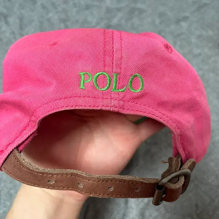 [BUNJANG] Polo Vintage Ball Cap Leather Tab / 폴로 빈티지볼캡 가죽탭
