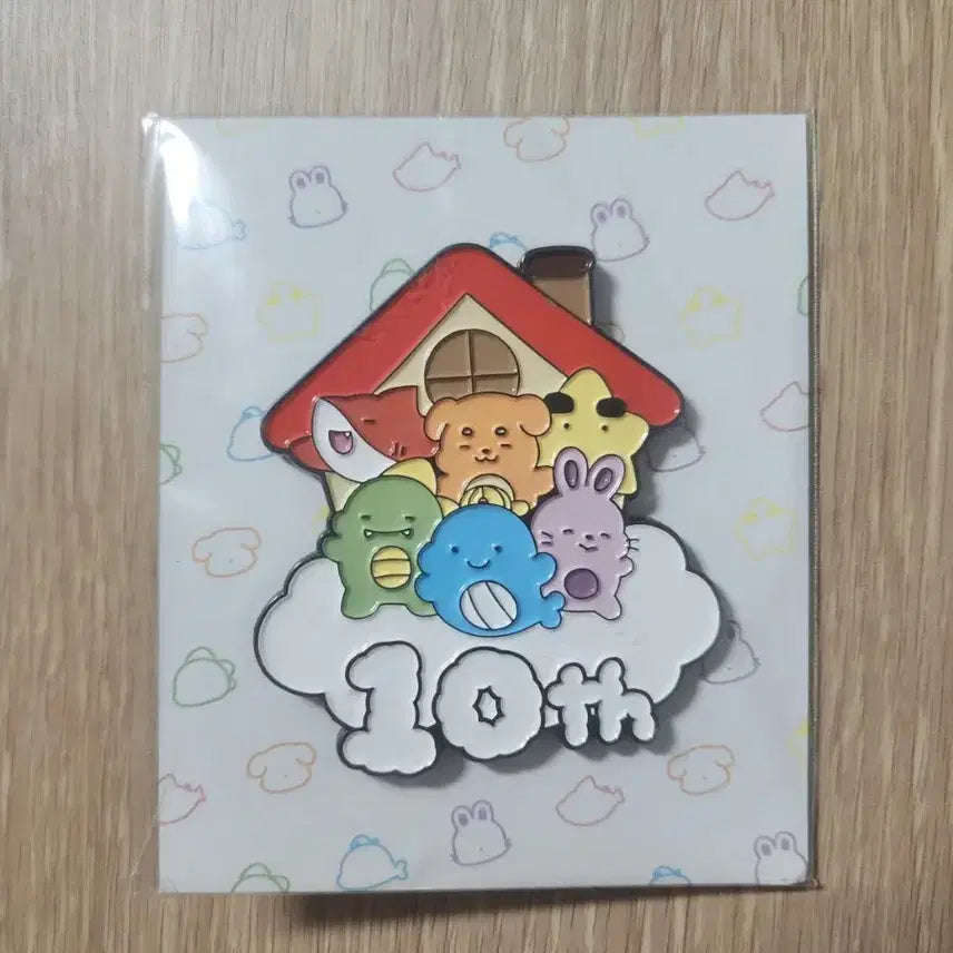 [BUNJANG] Sleepground 10th Anniversary Badge / 잠뜰 10주년 기념 뱃지