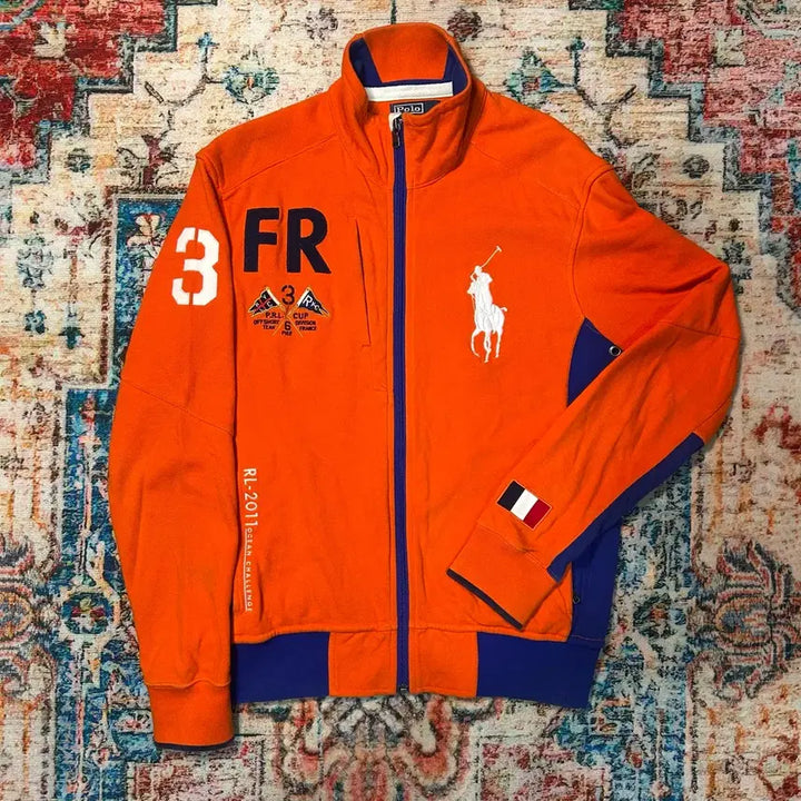 [BUNJANG] Polo Ralph Lauren Big Pony French Track Top Jacket / [L] 폴로 랄프로렌 빅포니 프랑스 트랙탑 져지 자켓