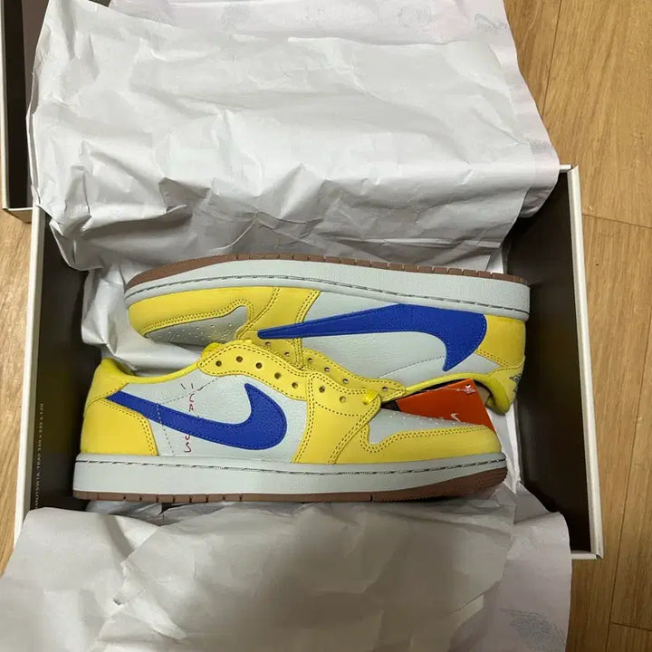 [BUNJANG] Jordan Scott Low Canary Sneakers / 조던 스캇 로우 카나리 280 새상품